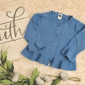 *EASTER* Janie & Jack ruffle bottom sweater